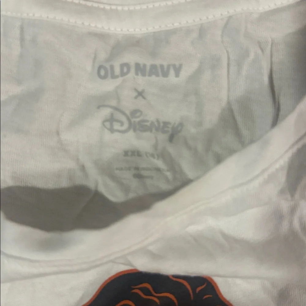 Old Navy White 'Island Girl' Graphic Tee with Rainbow